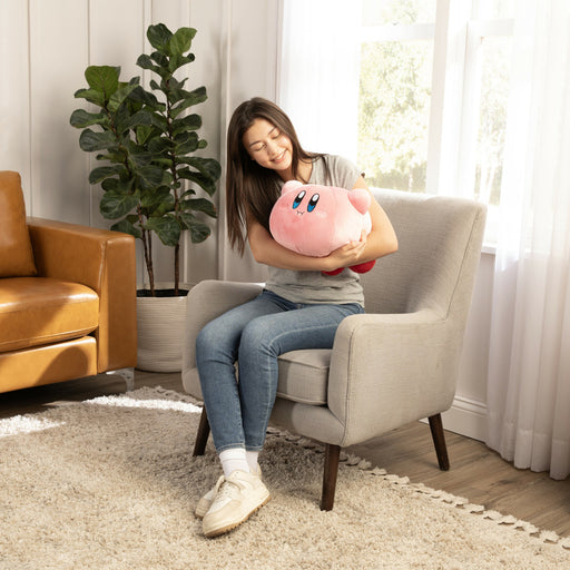 Club Mocchi-Mocchi- Kirby™ – Hovering Kirby – Mega Plush Toy – 15 inch - Limolin 
