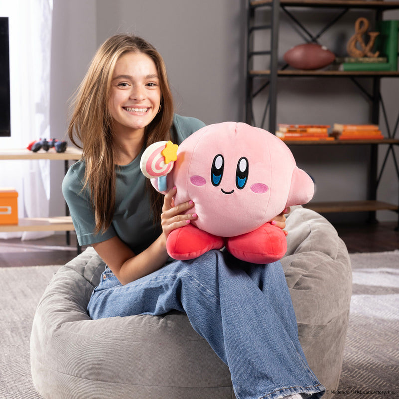 Club Mocchi-Mocchi - Kirby™ – Invincible Candy – Mega Plush Toy – 15 inch - Limolin 