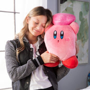 Club Mocchi-Mocchi - Kirby with Heart Mega Plush Toy, 15 inch - Limolin 