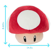 Club Mocchi Mocchi - Mario Cart - Mushroom - 14-16" Mega Plush - Limolin 