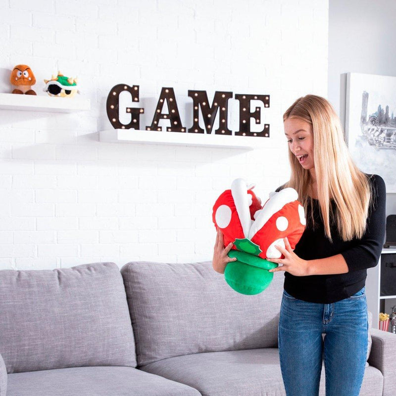 Club Mocchi Mocchi - Super Mario - Piranha - 14-16" Mega Plush - Limolin 