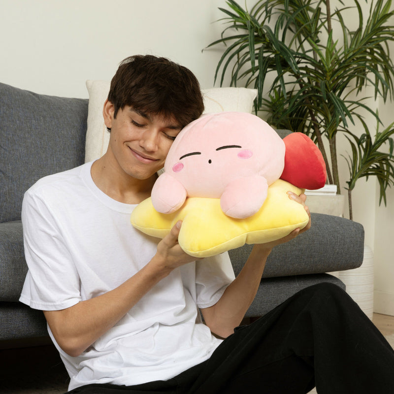 Club Mocchi-Mocchi - Warp Star Kirby – Mega Plush Toy – 15 inch - Limolin 