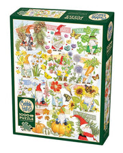 Cobble Hill - A Happy Gnome Life-1000 Piece Puzzle - Limolin 
