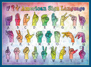 Cobble Hill - American Sign Language (500-Piece Puzzle) - Limolin 