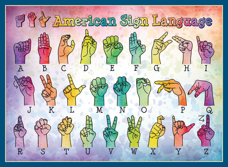 Cobble Hill - American Sign Language (500-Piece Puzzle) - Limolin 