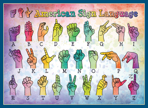 Cobble Hill - American Sign Language (500-Piece Puzzle) - Limolin 