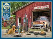 Cobble Hill - Auto Repair (500-Piece Puzzle) - Limolin 