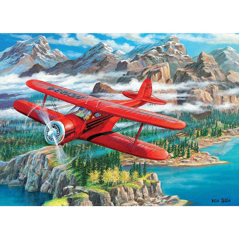 Cobble Hill - Beechcraft Staggerwing | 500 Piece - Limolin 