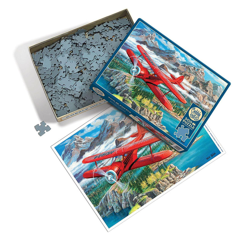 Cobble Hill - Beechcraft Staggerwing | 500 Piece - Limolin 