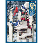Cobble Hill - Birds With Skates (500-Piece Puzzle) - Limolin 