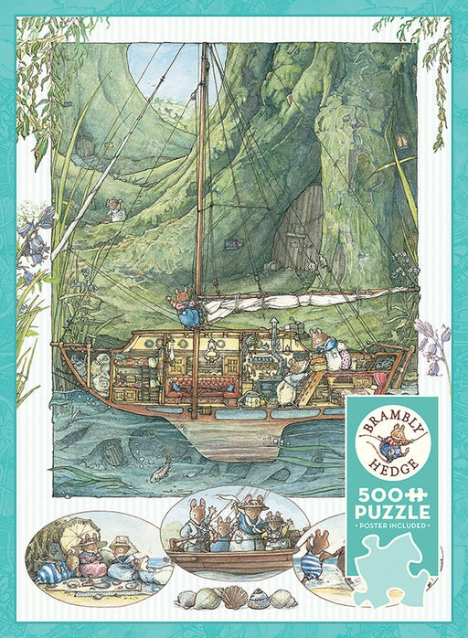 Cobble Hill - Brambly Hedge All Aboard! (500-Piece Puzzle) - Limolin 
