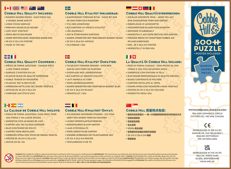 Cobble Hill - Brambly Hedge Picnic Preparations (500-Piece Puzzle) - Limolin 