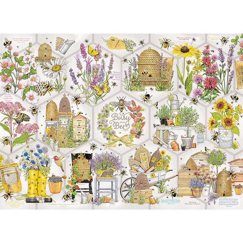 Cobble Hill - Busy As A Bee - 500 Piece - Limolin 