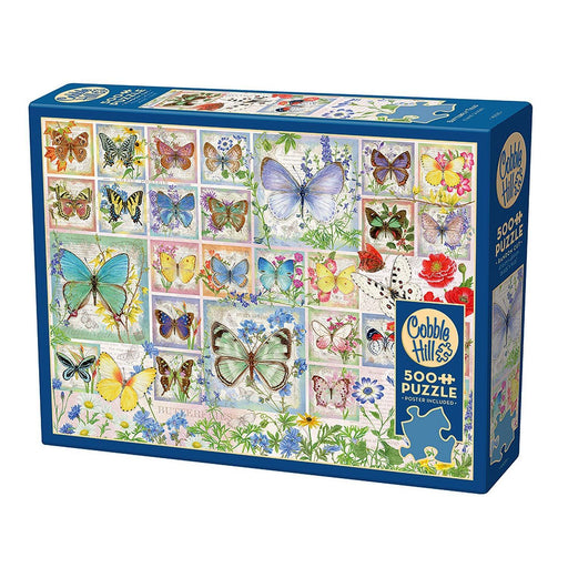 Cobble Hill - Butterfly Tiles (500-Piece Puzzle) - Limolin 