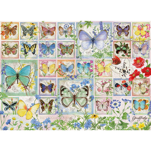 Cobble Hill - Butterfly Tiles (500-Piece Puzzle) - Limolin 