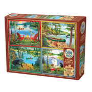 Cobble Hill - Cabin Country (275-Piece Puzzle) - Limolin 