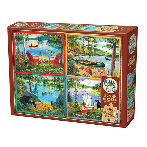 Cobble Hill - Cabin Country (275-Piece Puzzle) - Limolin 