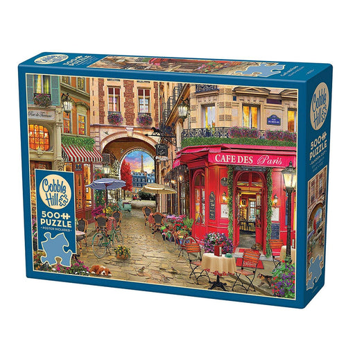Cobble Hill - Cafe Des Paris (500-Piece Puzzle) - Limolin 