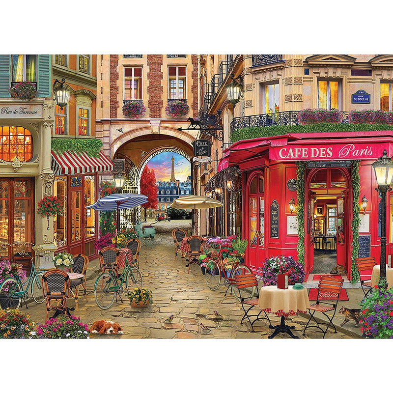 Cobble Hill - Cafe Des Paris (500-Piece Puzzle) - Limolin 