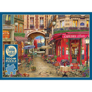 Cobble Hill - Cafe Des Paris (500-Piece Puzzle) - Limolin 