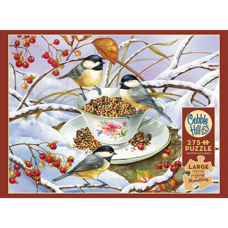 Cobble Hill - Chickadee Tea Easy Handling 275 Piece - Limolin 