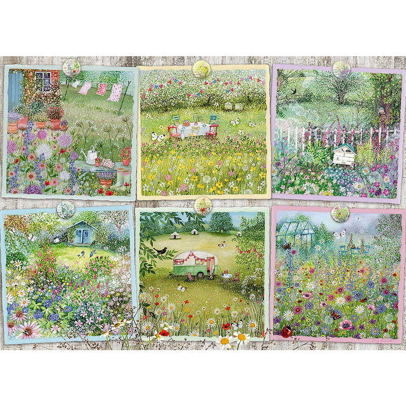 Cobble Hill - Cottage Gardens (1000-Piece Puzzle) - Limolin 