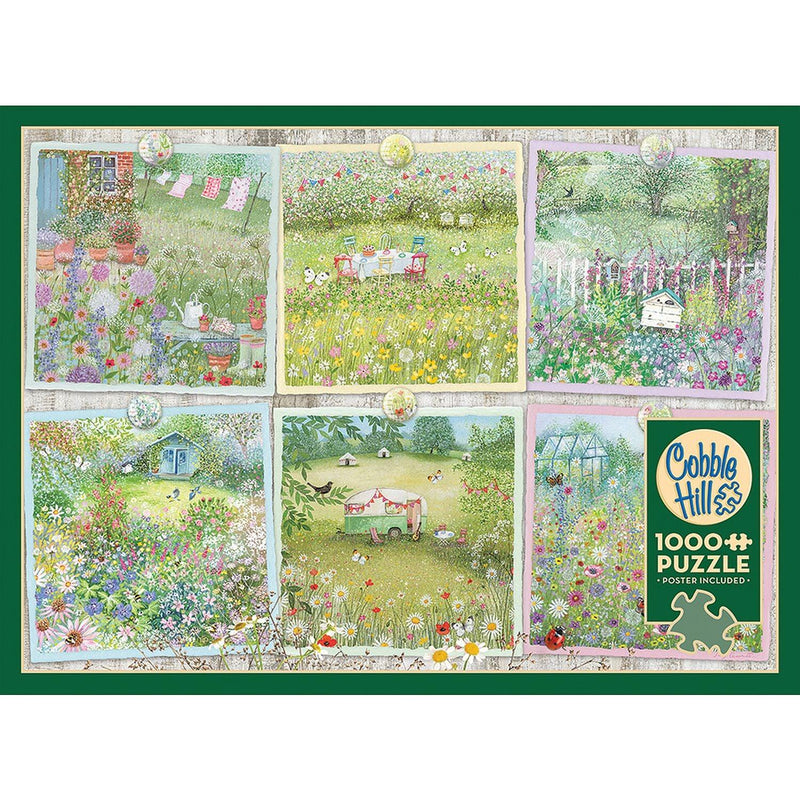 Cobble Hill - Cottage Gardens (1000-Piece Puzzle) - Limolin 