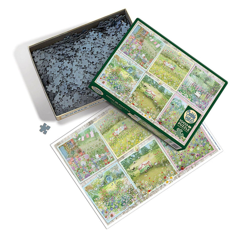 Cobble Hill - Cottage Gardens (1000-Piece Puzzle) - Limolin 
