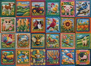 Cobble Hill - Country Life Crochet (1000-Piece Puzzle) - Limolin 