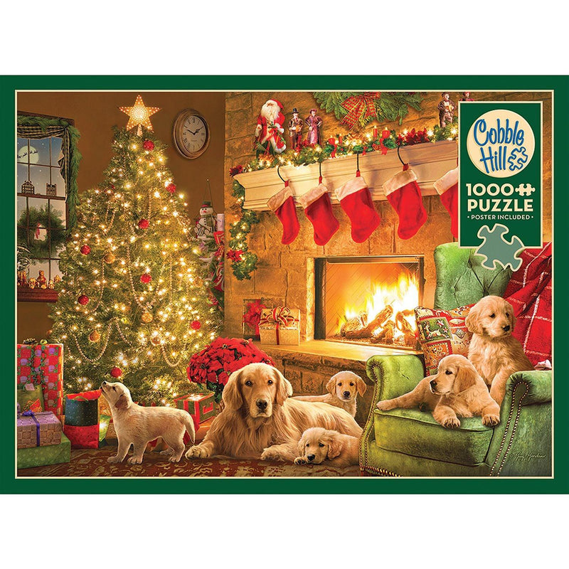 Cobble Hill - Cozy Fireplace (1000-Piece Puzzle) - Limolin 