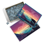 Cobble Hill - Crossings - Thunderbird And Bear (500-Piece Puzzle) - Limolin 