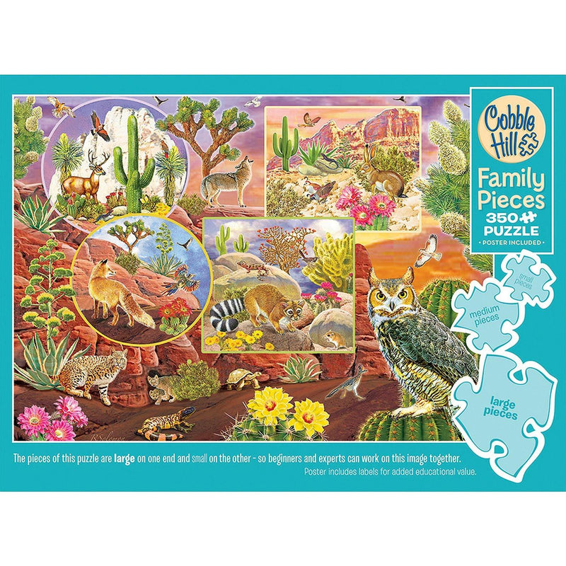 Cobble Hill - Desert Magic (350-Piece Puzzle) - Limolin 