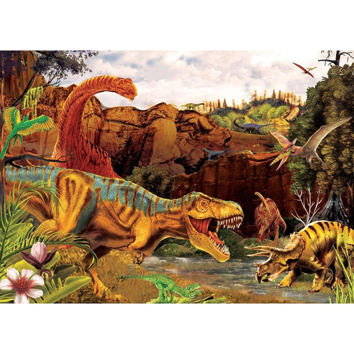 Cobble Hill - Dino Story (35-Piece Puzzle Tray) - Limolin 