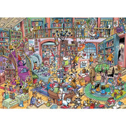 Cobble Hill - DoodleTown: Bookshop Bedlam (1000-Piece Puzzle) - Limolin 