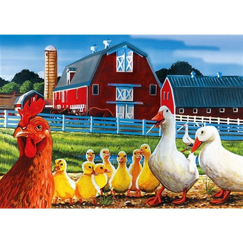 Cobble Hill - Dwight's Ducks (35-Piece Puzzle Tray) - Limolin 