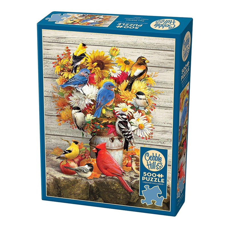Cobble Hill - Fall Harvest (500-Piece Puzzle) - Limolin 