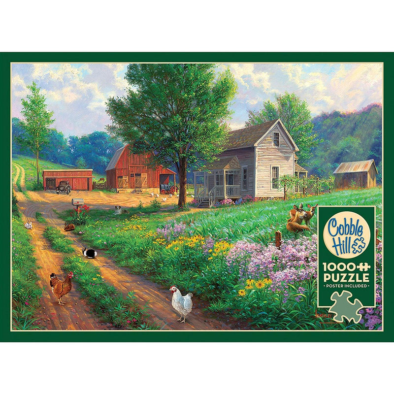 Cobble Hill - Farm Country (1000-Piece Puzzle) - Limolin 