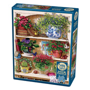 Cobble Hill - Flower Cupboard (500-Piece Puzzle) - Limolin 