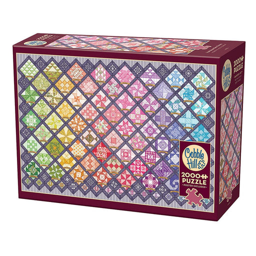 Cobble Hill - Four Square Quilt Blocks | 2000 Piece - Limolin 