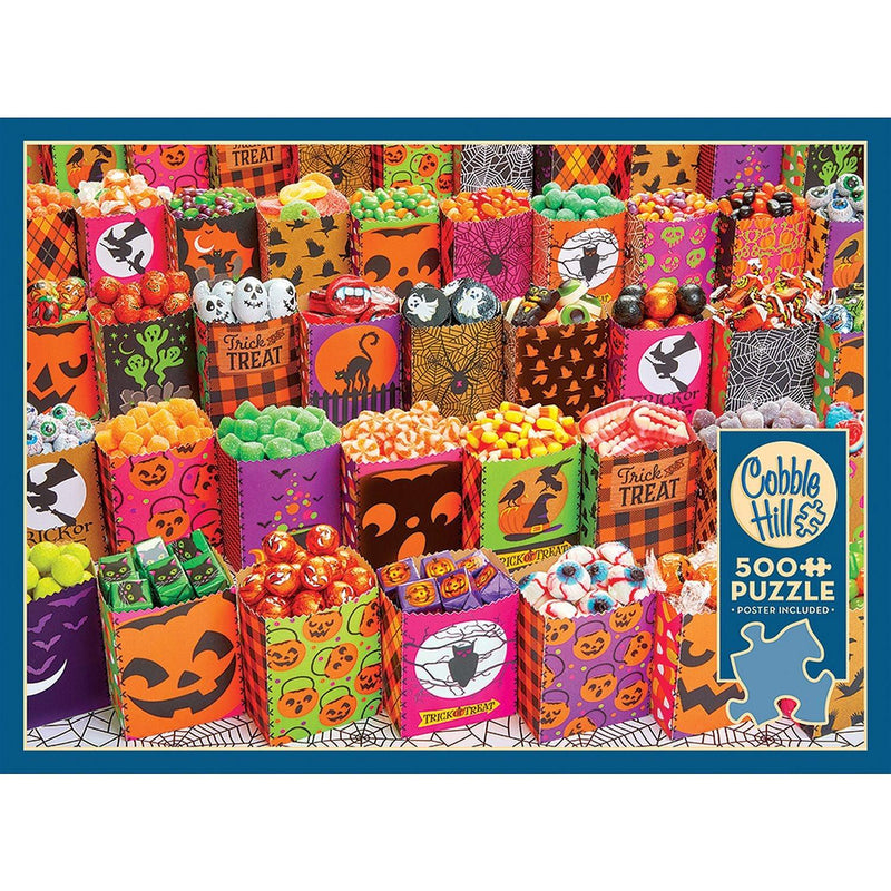 Cobble Hill - Halloween Treats (500-Piece Puzzle) - Limolin 