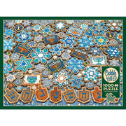 Cobble Hill - Hanukkah Cookies (1000-Piece Puzzle) - Limolin 