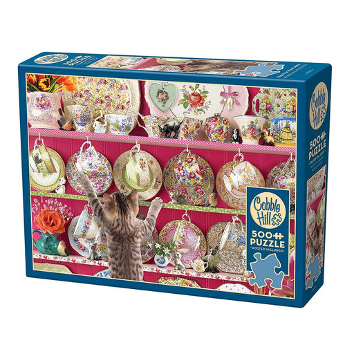 Cobble Hill - High Tea High Jinks (500-Piece Puzzle) - Limolin 