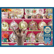 Cobble Hill - High Tea High Jinks (500-Piece Puzzle) - Limolin 