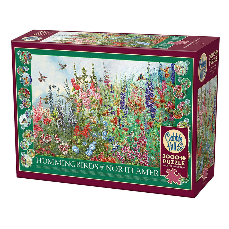 Cobble Hill - Hummingbirds of North America (2000-Piece Puzzle) - Limolin 