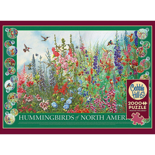Cobble Hill - Hummingbirds of North America (2000-Piece Puzzle) - Limolin 