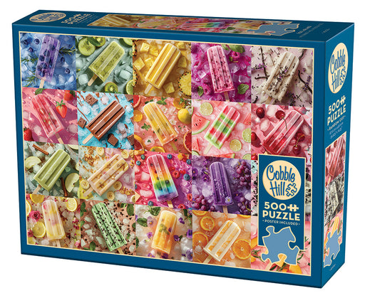 Cobble Hill - Ice Lollies (500-Piece Puzzle) - Limolin 
