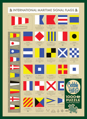 Cobble Hill - International Maritime Signal Flags (1000-Piece Puzzle) - Limolin 