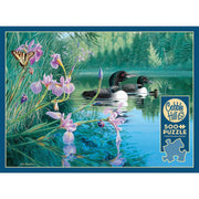 Cobble Hill - Iris Cove Loons (500-Piece Puzzle) - Limolin 