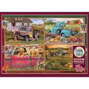 Cobble Hill - It's A Dog's Life (2000-Piece Puzzle) - Limolin 
