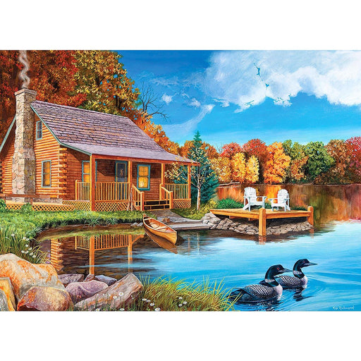 Cobble Hill - Loon Lake (500-Piece Puzzle) - Limolin 